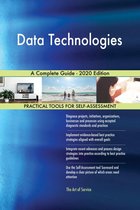 Data Technologies A Complete Guide - 2020 Edition