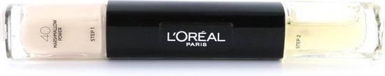 Vernis à Ongles Gel Duo L'Oréal 40 Marshmallow Power