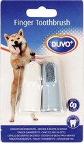Hondverzorging vingertandenborstel per 2 verpakkingen - 4 stuks