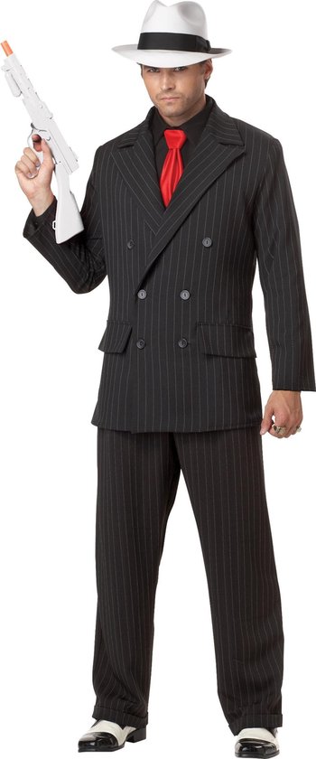 CALIFORNIA COSTUMES - Luxe gangster kostuum voor heren - M | bol.com