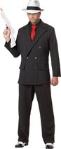 CALIFORNIA COSTUMES - Luxe gangster kostuum voor heren - M