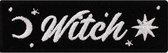 Attitude Holland Patch Witch Zwart