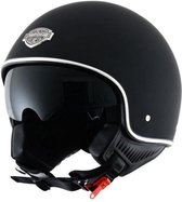 Minijet 66 Helm - Zwart XS