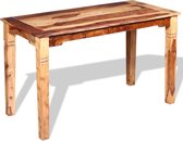 Eettafel 120x60x76 cm massief sheeshamhout