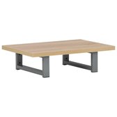 Badkamermeubel - Spaanplaat en Metaal - Eikenkleurig - 60x40x16,3 cm