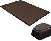 Hondenmat plat rechthoekig maat XL bruin