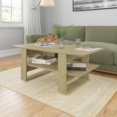 Salontafel 110x55x42 cm spaanplaat sonoma eikenkleurig