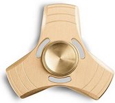 Hand Spinner / Metal look / Aluminium / Tri Spinner / Anti-Stress / Concentratie verhogend in Goud