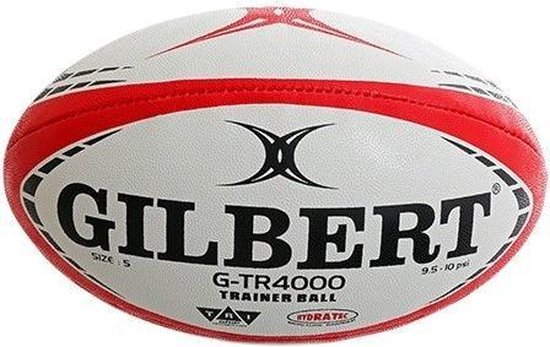 G-TR4000 Trainer Rugby Ball - Top marque Gilbert - Taille 5 Zwart | bol