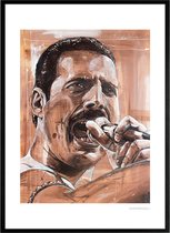 Freddie Mercury schilderij (reproductie)