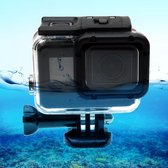 Waterproof / Waterdichte Behuizing Case geschikt voor GoPro Hero 7 / 6 / 5 - incl. Schroef en Mount | Waterdicht tot 30M|Transparant