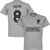 Liverpool Keita 8 Team T-Shirt - Grijs - S