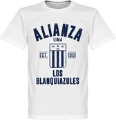 Alianza Lima Established T-Shirt - Wit - XXXL