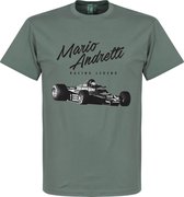 Mario Andretti T-Shirt - Grijs - S
