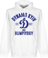 Dynamo Kiev Established Hoodie - Wit - M