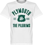 Plymouth Established T-Shirt - Wit - XXXL