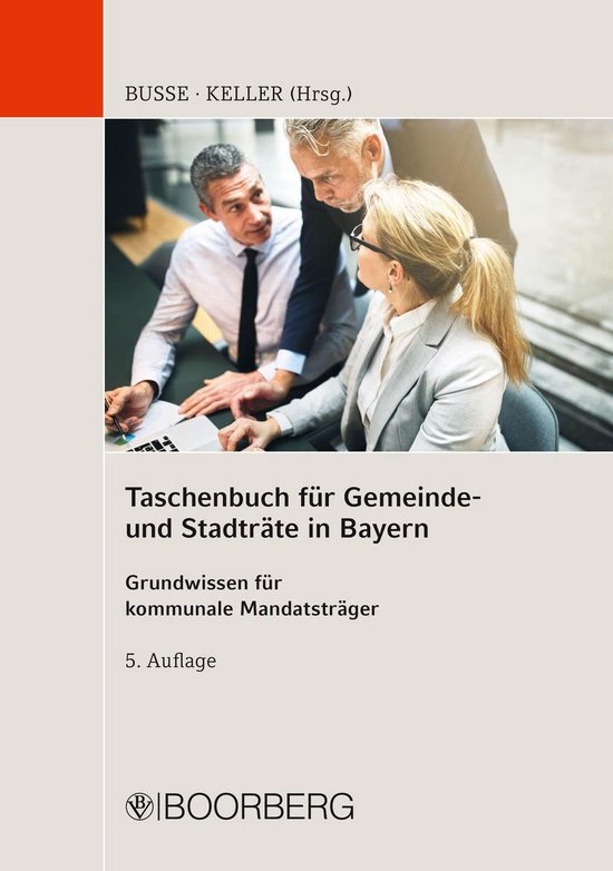 Taschenbuch für Gemeinde- und Stadträte in Bayern - cover