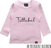 Tuttebel longsleeve shirt 74 Roze/Zwart