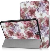Samsung Galaxy Tab S3 9.7 Tri-Fold Book Case Flowers