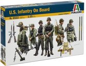Italeri - U.s. Infantry On Board 1:35 (Ita6522s)