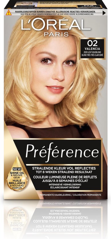 L'Oréal Paris Préférence Haarverf 02 Blond |