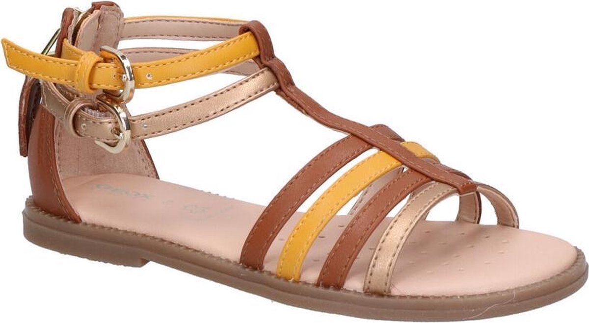 Cognac Sandalen Geox Meisjes 29 Bruin