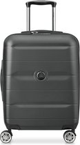 Delsey Comete Plus Slim Cabin Trolley Case - 55 cm - Black