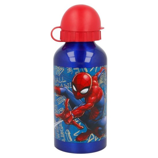 bol.com | Spiderman lunchbox / broodtrommel incl. Aluminium drinkbeker van  400ml