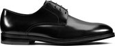 Clarks - Heren schoenen - Oliver Lace - G - black leather - maat 7,5