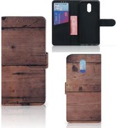 Smartphone Hoesje Nokia 2.3 Book Style Case Old Wood
