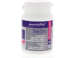 Mannavital Zink platinum 60 Vegetarische capsules