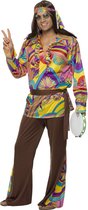 Sixties Hippie kostuum man - Maatkeuze: Maat XL
