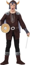 Smiffy's - Piraat & Viking Kostuum - Noorman Gardar Viking IJsland - Jongen - Bruin - Small - Carnavalskleding - Verkleedkleding