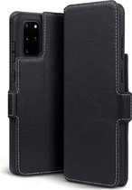 Qubits - slim wallet hoes - Geschikt voor Samsung Galaxy S20 Plus / S20+ - Zwart