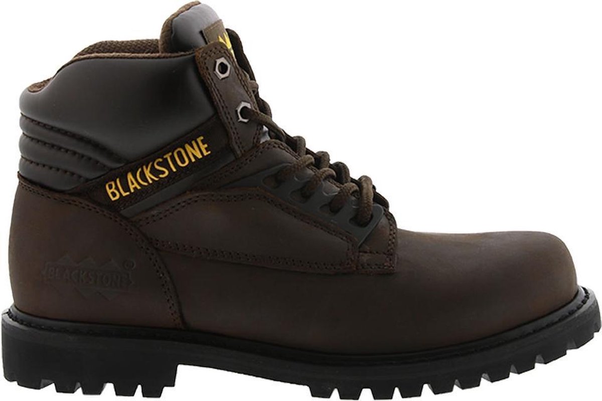 Blackstone schoen 929/928 6 oil nubuck choco - Maat 44