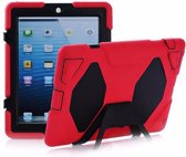 Tablet hoes geschikt voor iPad 2,3,4 Extreme Armor Case Rood