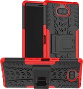 Sony Xperia 10 hoesje - Schokbestendige Back Cover - Rood