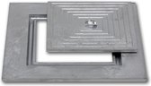 Enkelbodem gegoten aluminium inspectiedeksel -      30x30cm