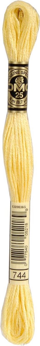 DMC Borduurgaren-744 Geel