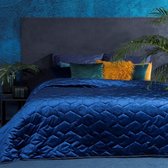 Beddensprei_sprei_kleur_Navy blauw_170X210cm_100% POLYESTER_