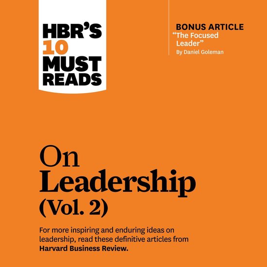 HBR's 10 Must Reads on Leadership, Vol. 2 - cover