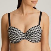 PrimaDonna Swim Assilah Bikini Top 4006110 Black Sand - maat 90D