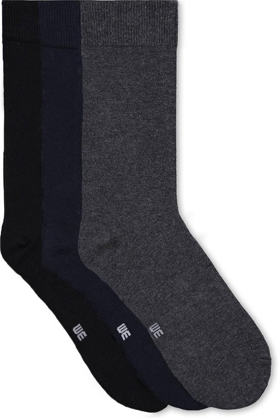 Chaussettes WE Fashion hommes 3P - Taille 39-42