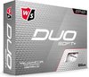 Wilson - Duo Soft+ White 12pack Golf Balls