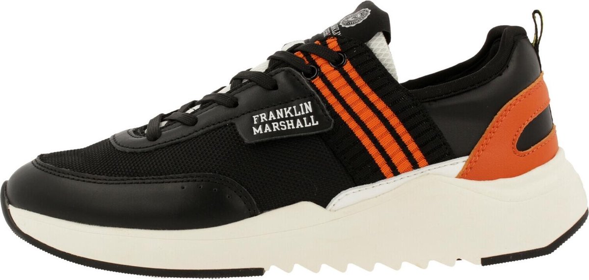 Franklin & Marshall - Sneaker - Men - Blk-Orng - 41 - Sneakers