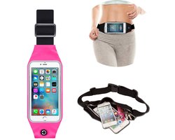 Hoes Sport Buik Universeel 4.7'' Roze