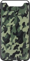 ADEL Siliconen Back Cover Softcase Hoesje Geschikt voor Samsung Galaxy A80/ A90 - Camouflage