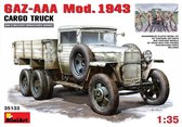 Miniart - Gaz-aaa. Mod. 1943. Cargo Truck (Min35133) - modelbouwsets, hobbybouwspeelgoed voor kinderen, modelverf en accessoires