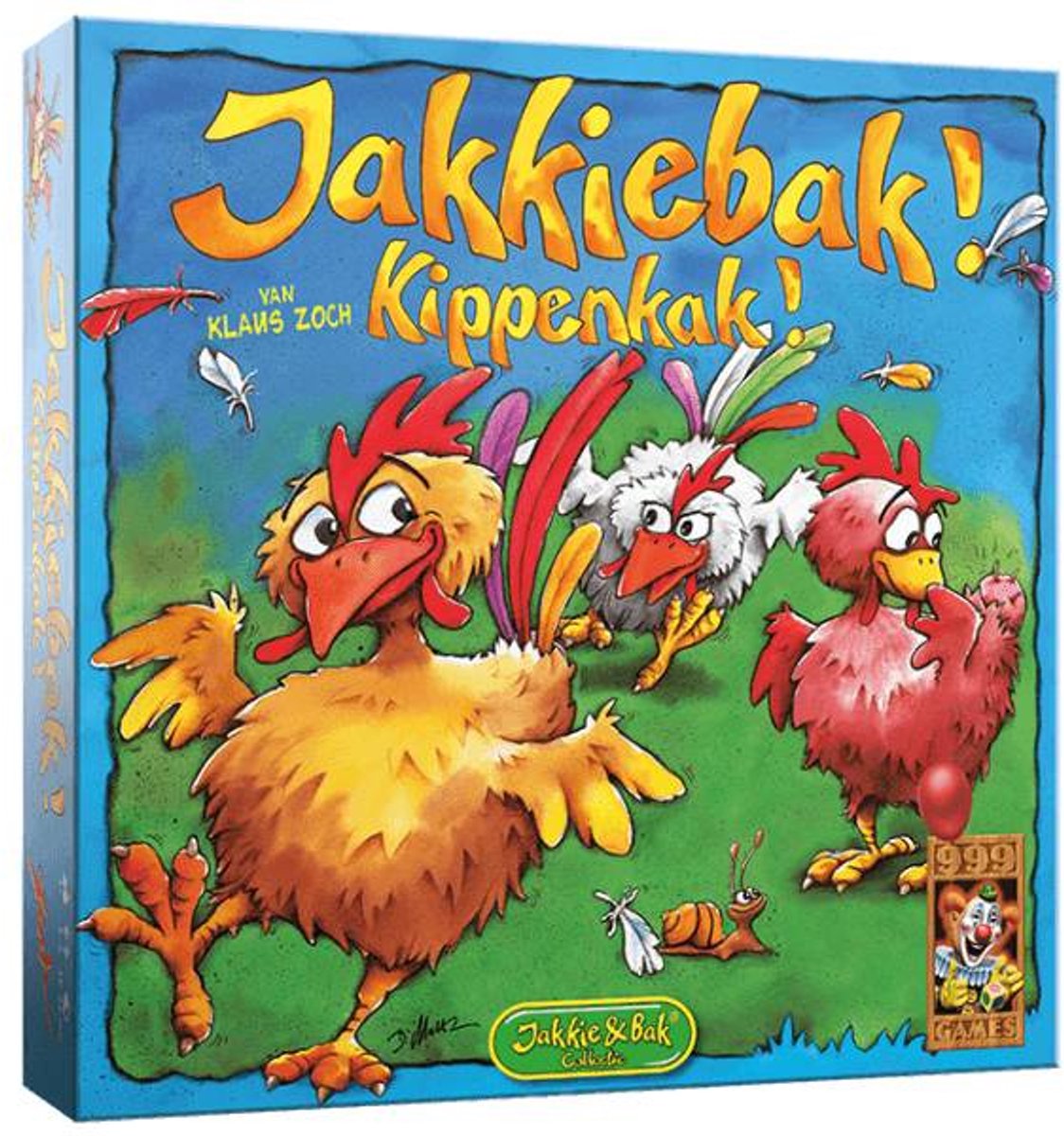 Jakkiebak! Kippenkak! Bordspel