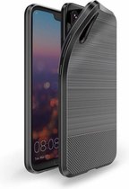 Dux Ducis - Huawei P20 hoesje - TPU Back Cover - Mojo Series - Zwart